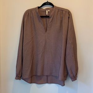 Striped Treasure & Bond high low tunic top